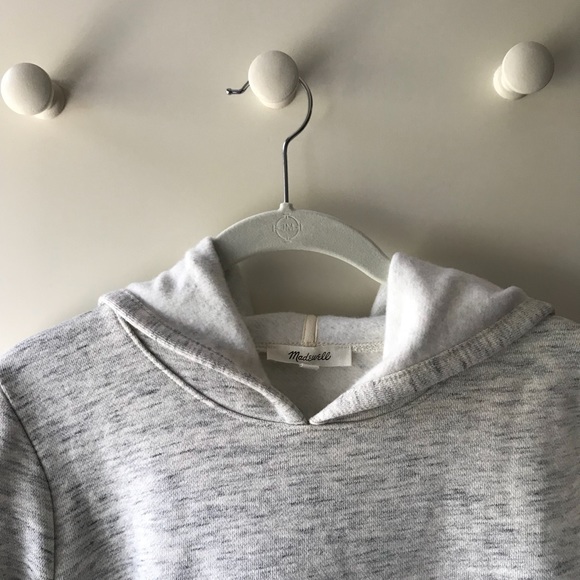 Madewell grey casual hoodie - Picture 2 of 4